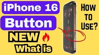 What is the Thing Below Power Button on iPhone 16, 16 Pro, Pro Max? (Camera Control Button)