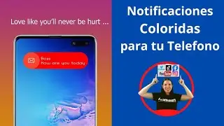 Óvalos Coloridos de Mensajes para tu Teléfono