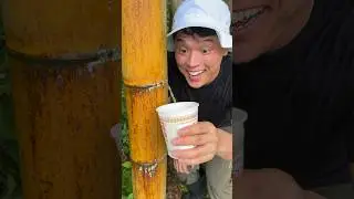 Bamboo water lifehack🚰🎋