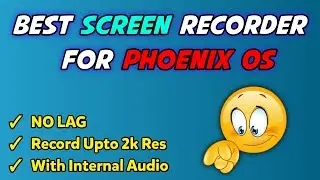 💥 Best Screen Recorder for Phoenix OS with 🔥 Internal Audio 💫 in Tamil | 2022 | Rockram Gaming