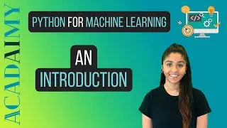 Python for Machine Learning - An Introduction