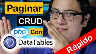 datatables para un crud php mysql