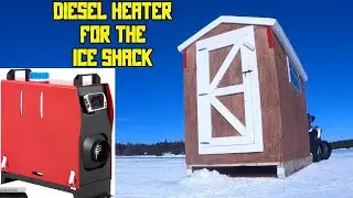 Vevor 8kw 12V Diesel Heater for my Ice Shack