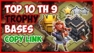 TOP 10 TH 9 TROPHY BASES with COPY LINK 2021 #6