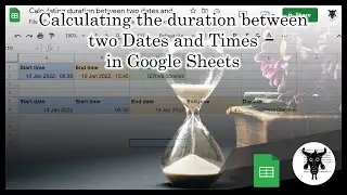 Calculating the duration between two dates and times in Google sheets