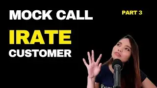 Mock Call with an Irate Customer with Call Flow Guide