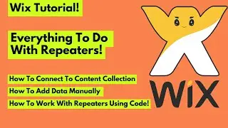 How to work with repeaters in Wix, How to connect Repeaters to Datasets and By Code!