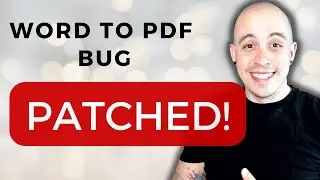 Word to PDF Alternate Text Patch | Alt text Bug Fixed