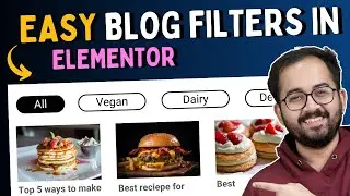 Easy Blog “Category” Filters in Elementor