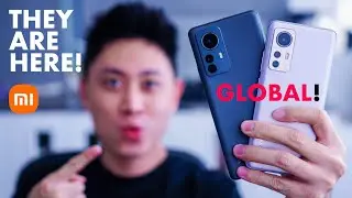 Xiaomi 12 and 12 Pro Global SIDE-BY-SIDE! WHICH TO CHOOSE? 🤔