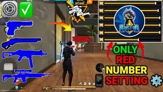 Free Fire Headshot setting 2024 ⚡ Best Sensitivity Settings ⚙️| Sensitivity + Hud Settings Free Fire