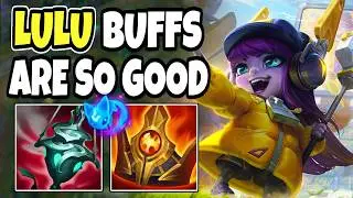 Challenger support shows you how BROKEN LULU is with new buffs - 14.18 League of Legends