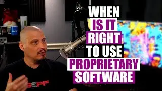 I Love Free Software...But I Still Use Proprietary Software