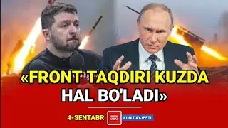 ROSSIYA VAYRONKOR ZARBA BERDI | AQSH UKRAINAGA DAXSHATLI RAKETA BERADI | PUTIN HIBSGA OLINMADI