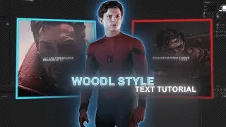 HOW TO MAKE: Woodl Text on After effects