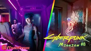Cyberpunk 2077 Mission #8 Automatic Love | Clouds | WoodMan | 1080P 60FPS
