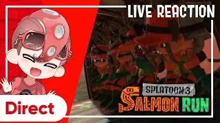 PRO SPLATOON PLAYERS REACT TO NEW SALMON RUN TRAILER