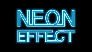 Neon Text Effect: CorelDraw Tutorial