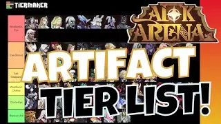 ARTIFACT TIERLIST GUIDE! [AFK ARENA GUIDE]