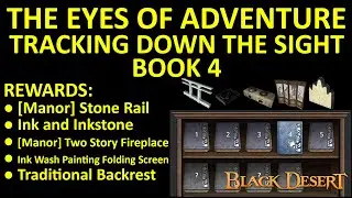 Book 4 The Eyes of adventure Journal Guide Land of the Morning Light (Black Desert Online) BDO