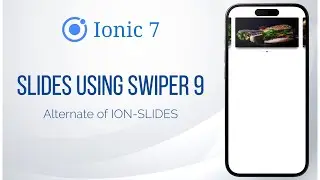 Ionic Swiper Slide using Swiper 9 (alternative of ion-slides)