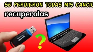 como restaurar música de memoria USB / no encontré canciones en mi memoria USB