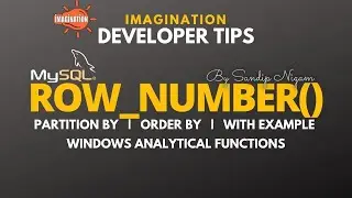 MySQL Row_Number() Function | Windows Analytical Function