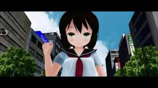 MMD Giantess: Grow. Alexis, Grow! POV Part 1