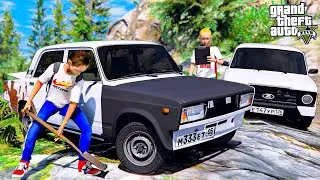 ОПЕРСКАЯ ЕЗДА В GTA 5 - НАШЛИ ОПЕРСКУЮ СЕМЕРКУ В РЕКЕ! ЗАБРОШЕННЫЙ ВАЗ 2107 БРОДЯГА! 🌊ВОТЕР