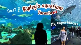 Ripley’s aquarium Toronto Vlog🇨🇦✨ | expenses | Detailed Tour | Manvi Gangwani