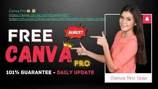 Canva Pro Team Invite Link - Canva Pro Free Lifetime In 2024!