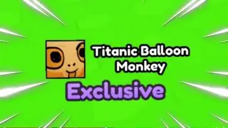 I HATCHED THE TITANIC BALLOON MONKEY 🙈