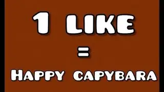 Capybara mode - By Reofrat - Geomerty Dash