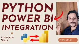 Python & Power BI Complete Integration 🔥 | Step-by-Step Guide in Telugu