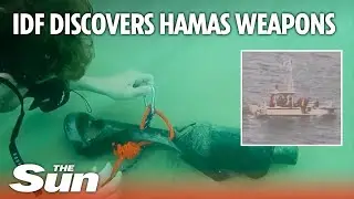 Israel Hamas War: IDF underwater bomb unit retrieves Hamas weapons off Gaza coast