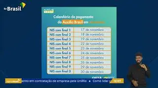 RJ l Pagamento do Auxílio Brasil segue calendário do Bolsa Família