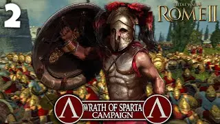 HOLD THE LINE! - Total War: Rome II: Sparta Campaign - Part 2