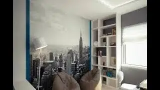 Как правильно подрезать стык и клеить фотообои на стену/Фотообои в Кишиневе Молдова