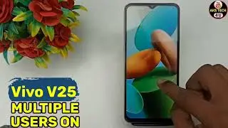 How to create second space in Vivo V25, Vivo V25 create second space, Vivo V25 me multiple users
