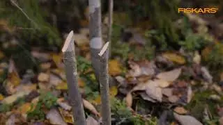 Come usare la roncola WoodXpert XA23 Fiskars