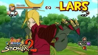 PERSONAJE EXCLUSIVO LARS EN NARUTO ULTIMATE NINJA STORM 2