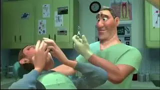 Finding Nemo (2003) Dentist Pulls Tooth Out