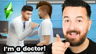 I became a doctor in The Sims 4! Part 5 - Super Sim (Season 4)