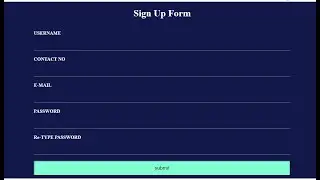 Input animation with html and css || Sign up form with awesome input animation