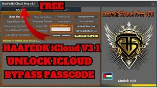 haafedk icloud tool v3.4 free backup ramdisk and unlock icloud IOS 15/16 (iPhone lock to owner)