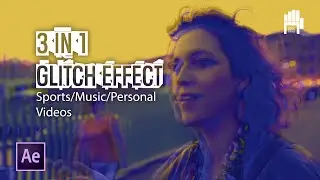 3 in 1 Music Video Effect After Effects Tutorial | Glitch Effect in After effects
