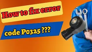 Diagnosis and repair Knock Sensor: how to fix error code P0325?