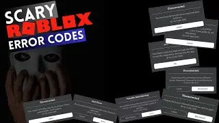 Scary Roblox Error Codes