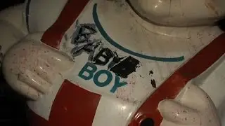 Big Boy's vandalized, but he's back home