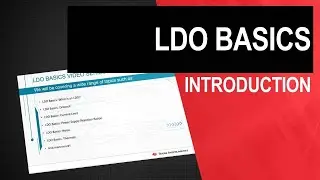 Back to the LDO basics